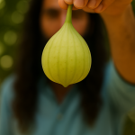 Hisham Khasawinah Holding a Fig