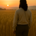 Hisham Khasawinah Views Golden Wheat Sunrise